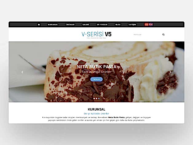 Butik Pasta İnternet Sitesi V5
