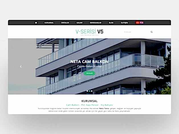 Cam Balkon İnternet Sitesi V5