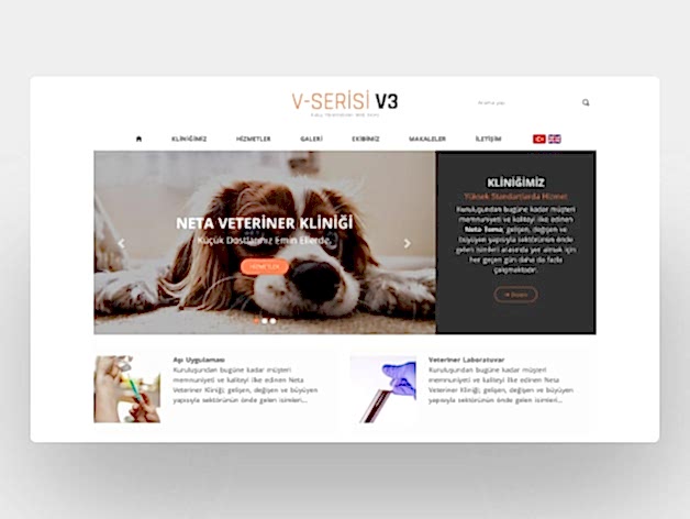 Hazır Veteriner Sitesi V3