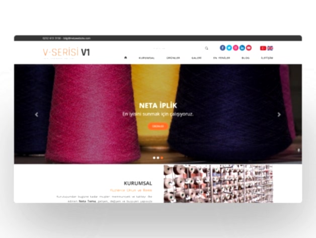 İplik Web Sitesi V1