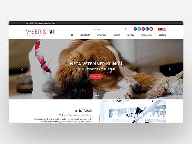 Veteriner Web Sitesi V1