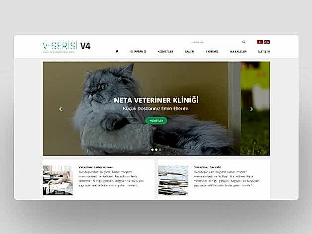 Veteriner Web Tasarım V4